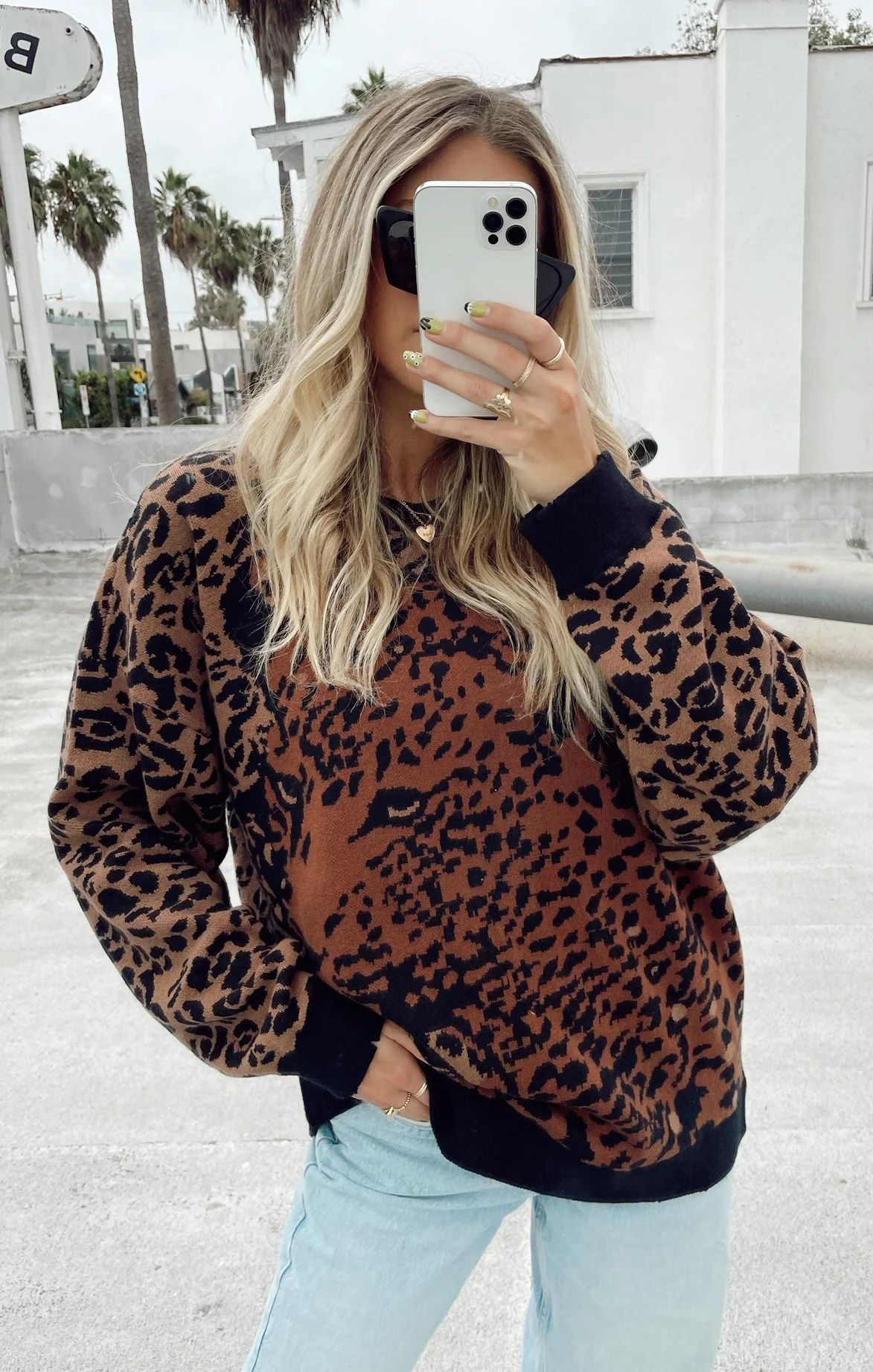 Scout Sweater ~ Leopard Knit | Show Me Your Mumu