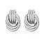 Trendy Gold Plated Knot Earrings for Women Chunky Statement Drop Dangle Earrings Lightweight Hypo... | Amazon (US)