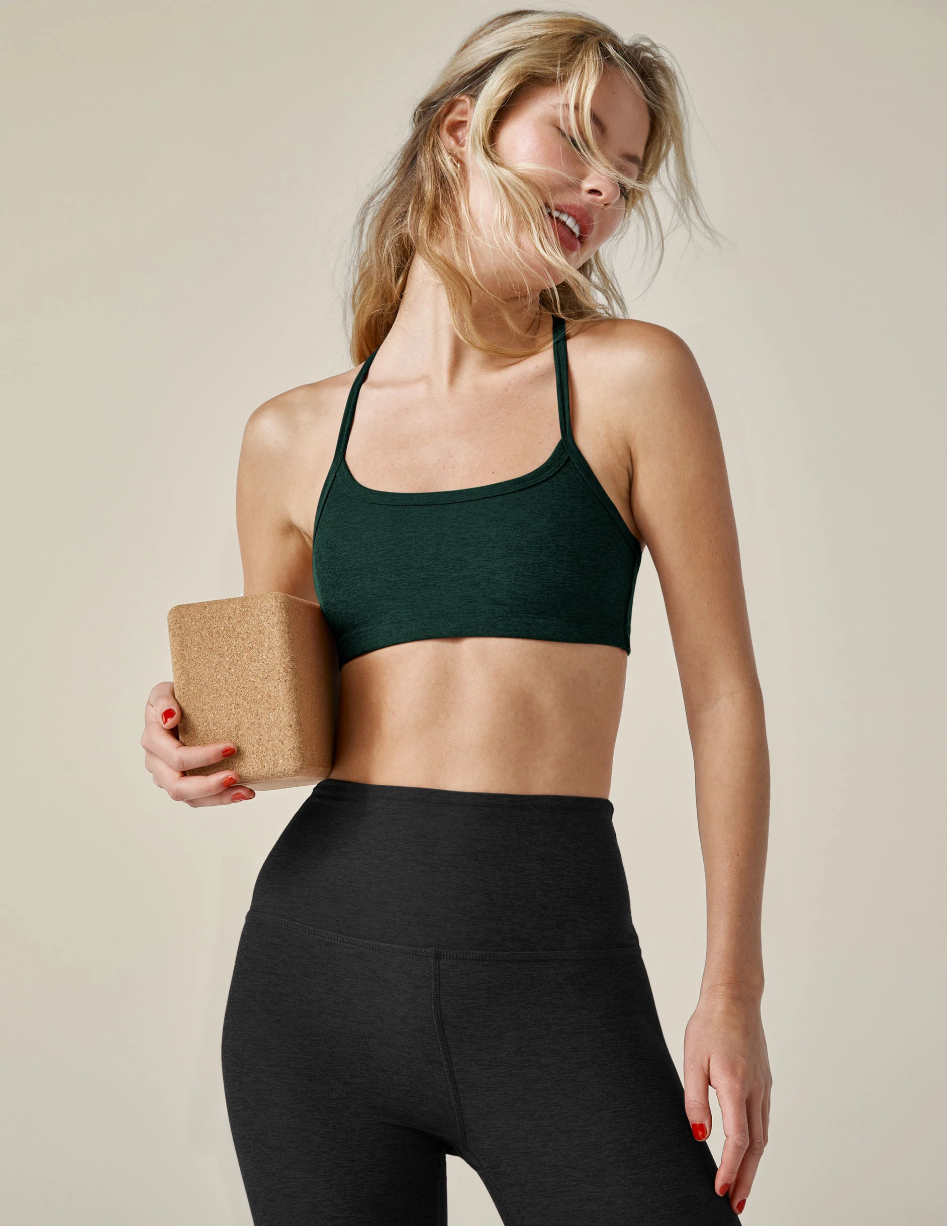 Spacedye Slim Racerback Bra | Beyond Yoga | Beyond Yoga