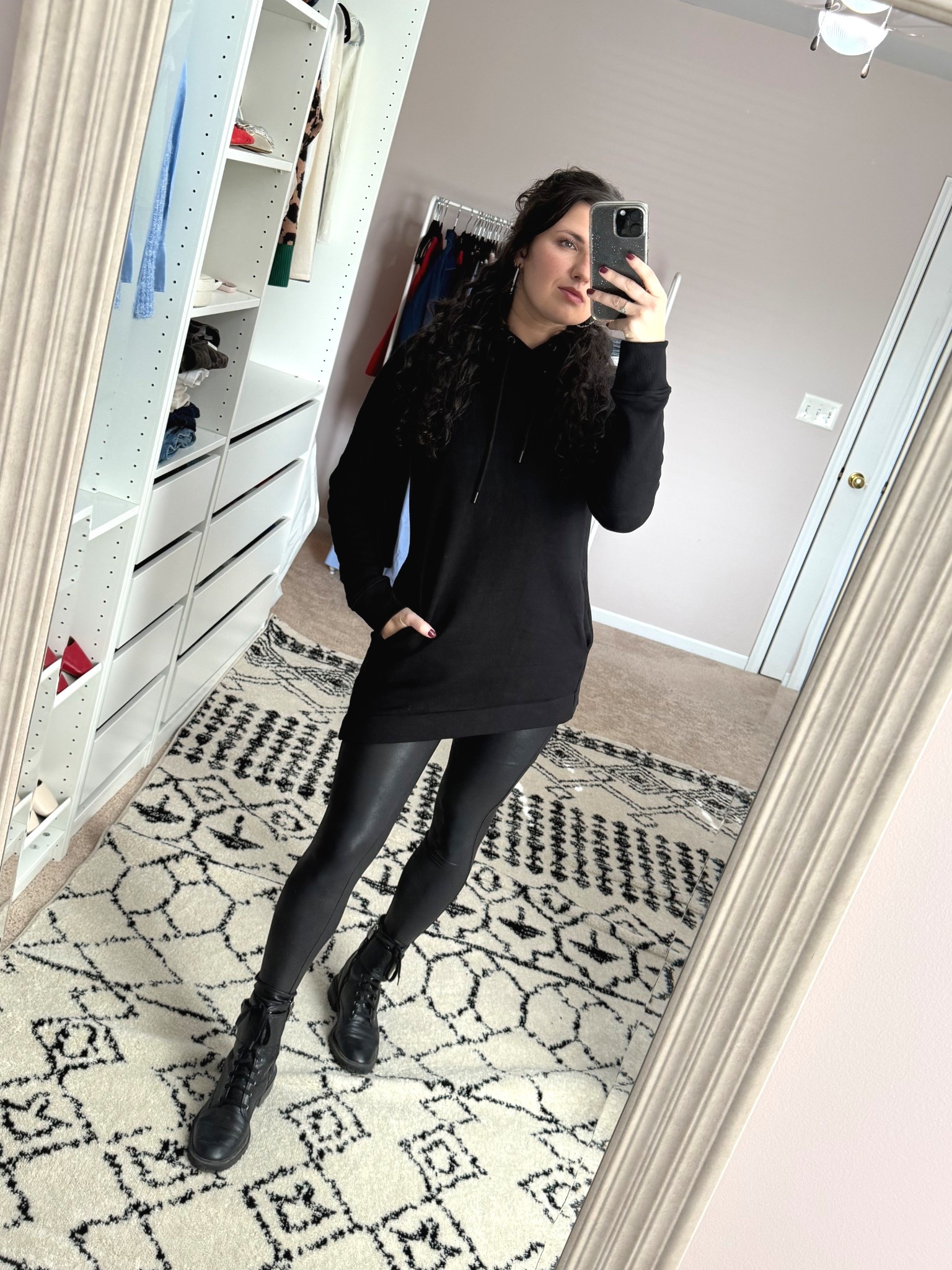 I have never seen the Spanx leather leggings at this price point - seriously, run don’t walk. These are one of my most worn items in my entire closet 

#LTKCyberWeek #LTKFindsUnder50 #LTKSaleAlert