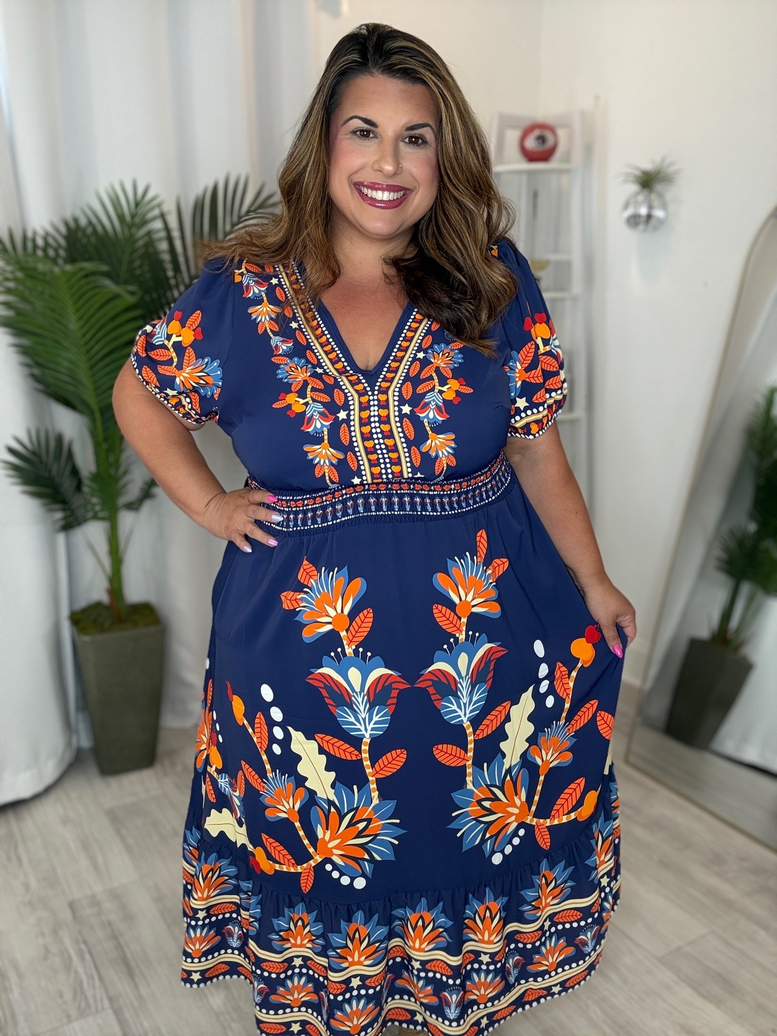 Such an easy to wear dress 

Throw it on and go and you look cute

#LTKootd #LTKOver40 #LTKPlusSize