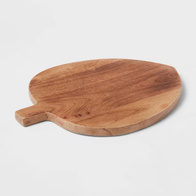 15" x 11" Mango Wood Leaf Serving Board - Threshold™ | Target