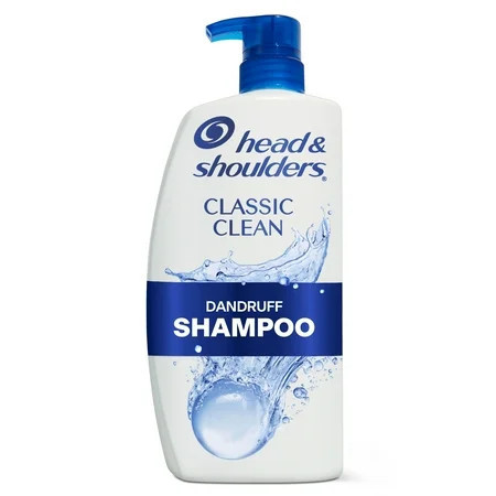 Head and Shoulders Dandruff Shampoo for Itchy and Oily Scalp, Classic Clean, 28.2 fl oz | Walmart (US)