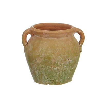 Mossy Terra Cotta Jug Vase | eBay US