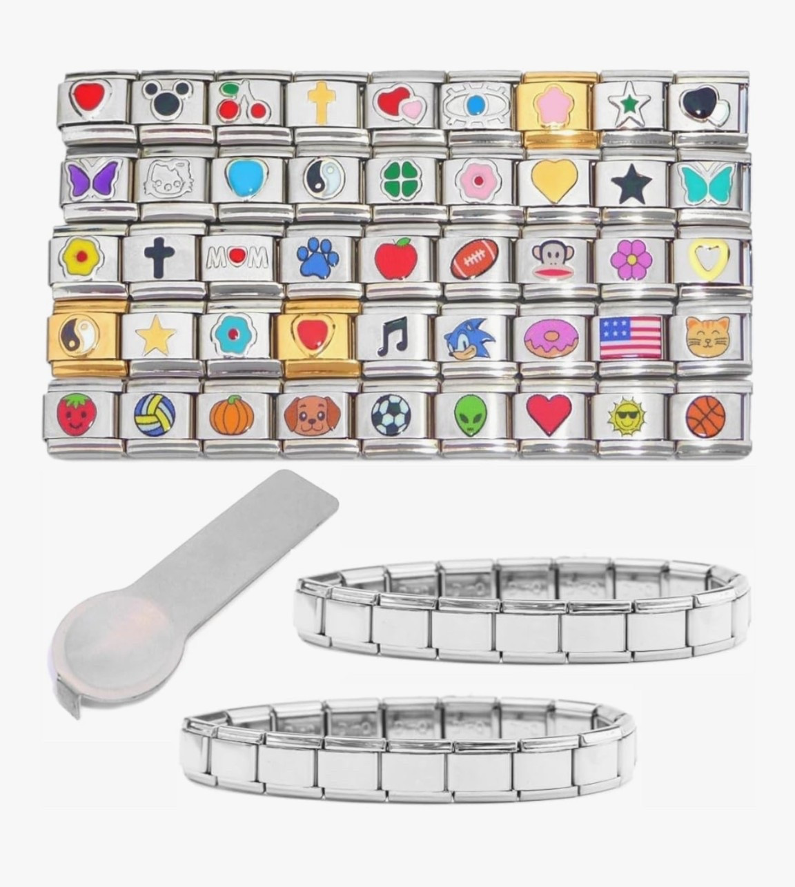 Charm Link bracelets 

#LTKootd #LTKdayinmylife #LTKKids