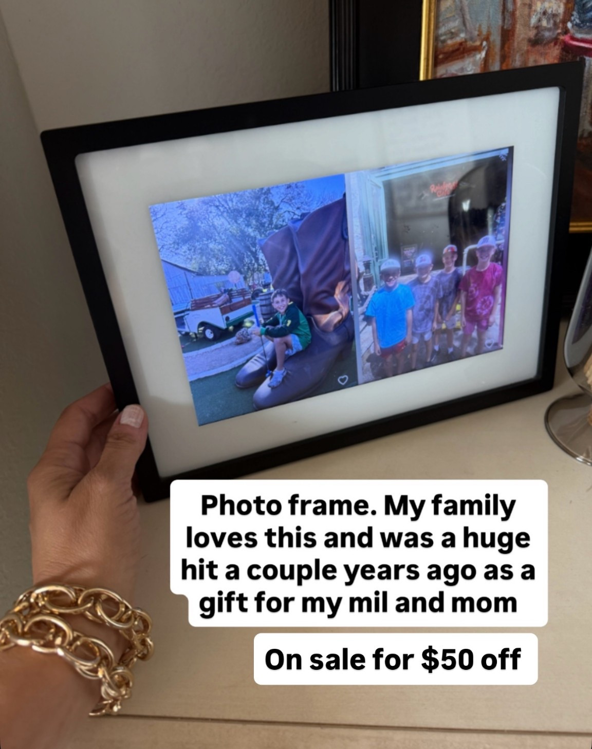 Gift for her love this skylight photo frame great gift idea #giftguide #giftsforher #milgift 

#LTKHoliday #LTKGiftGuide #LTKCyberWeek