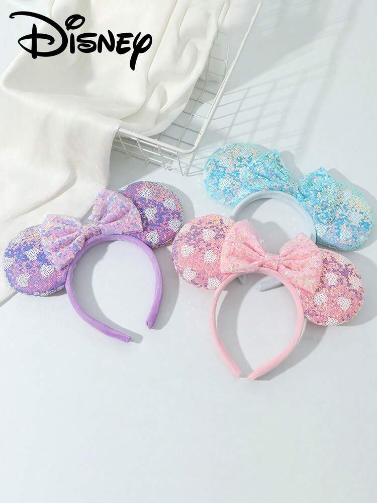 1PC Gradient Heart Mouse Ear Headband | SHEIN