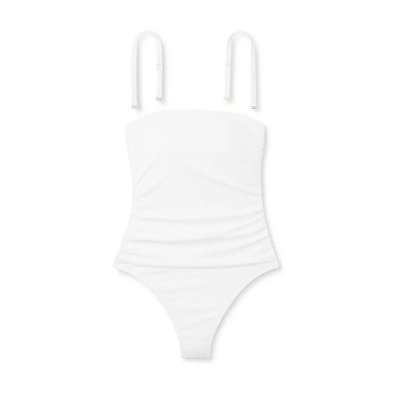 Women's High Leg Bandeau One Piece Swimsuit - Shade & Shore™ | Target