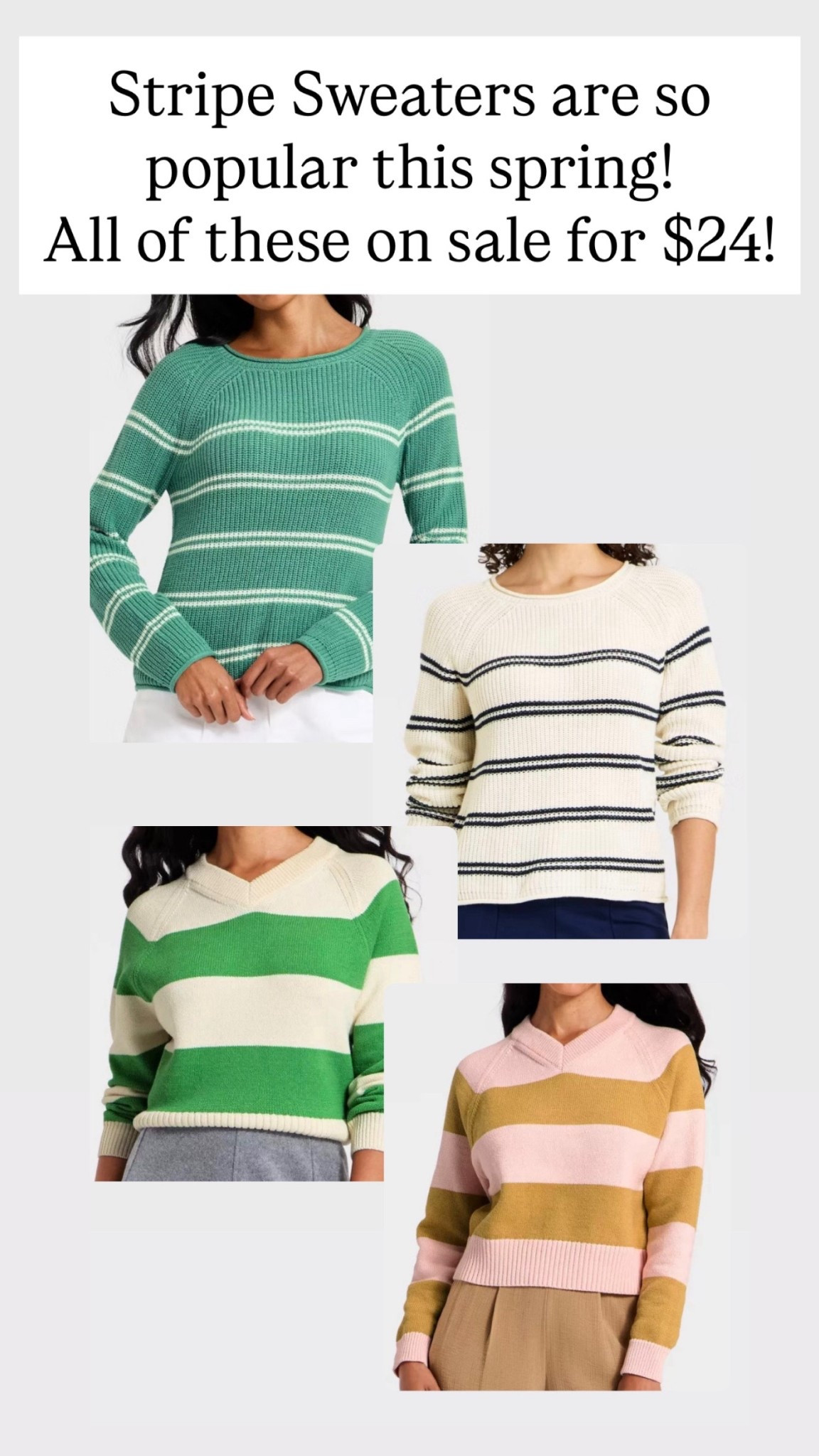 Stripe sweaters for women are on sale! 

#LTKSaleAlert