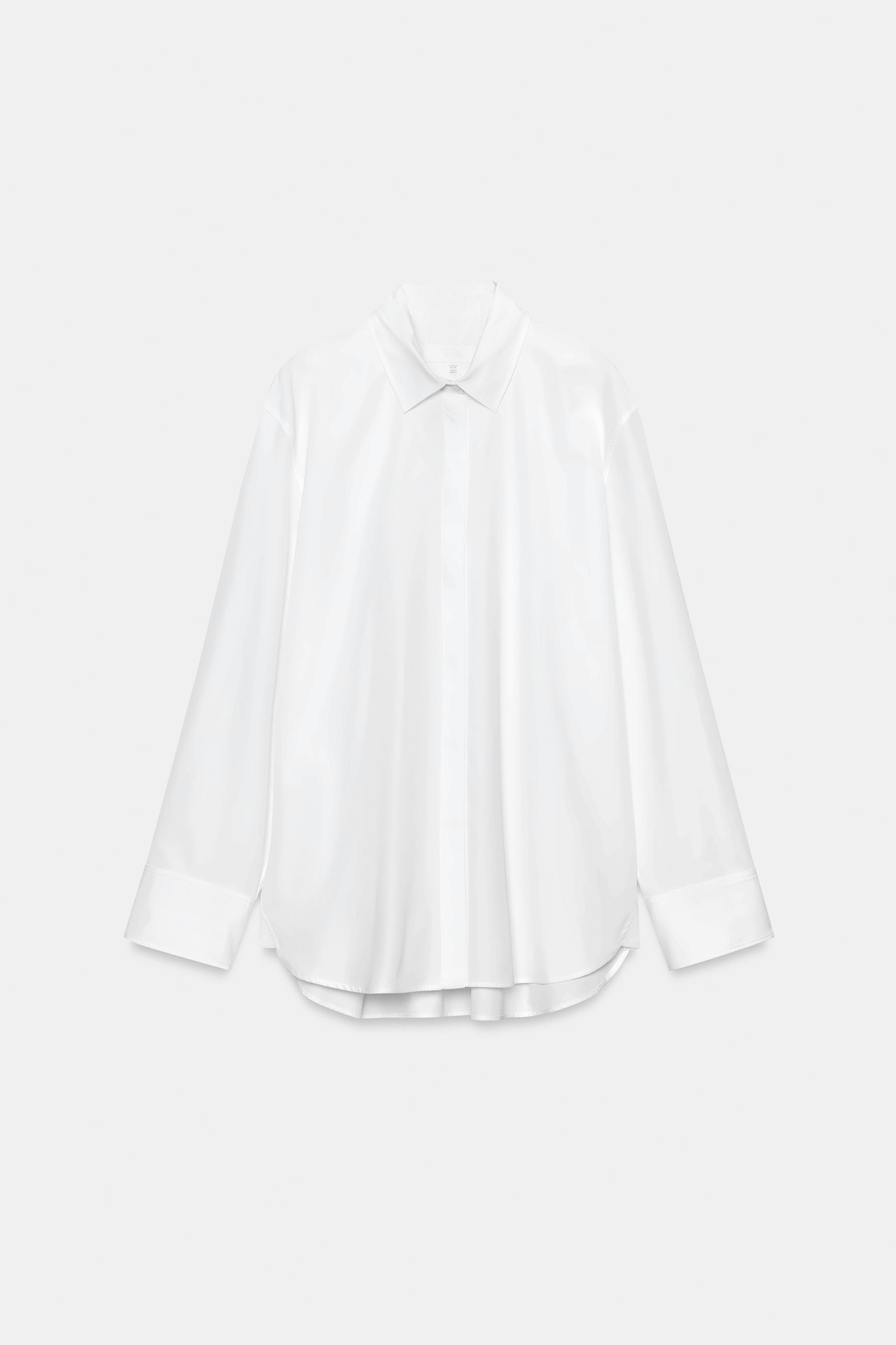 ZW COLLECTION POPLIN SHIRT | Zara UK
