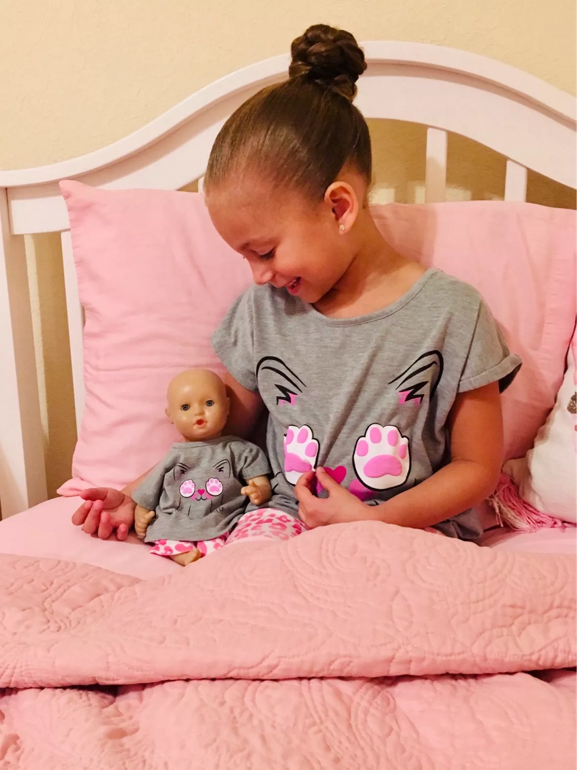HDE Girls Pajamas - Pajama Set with for Girl with Matching Doll