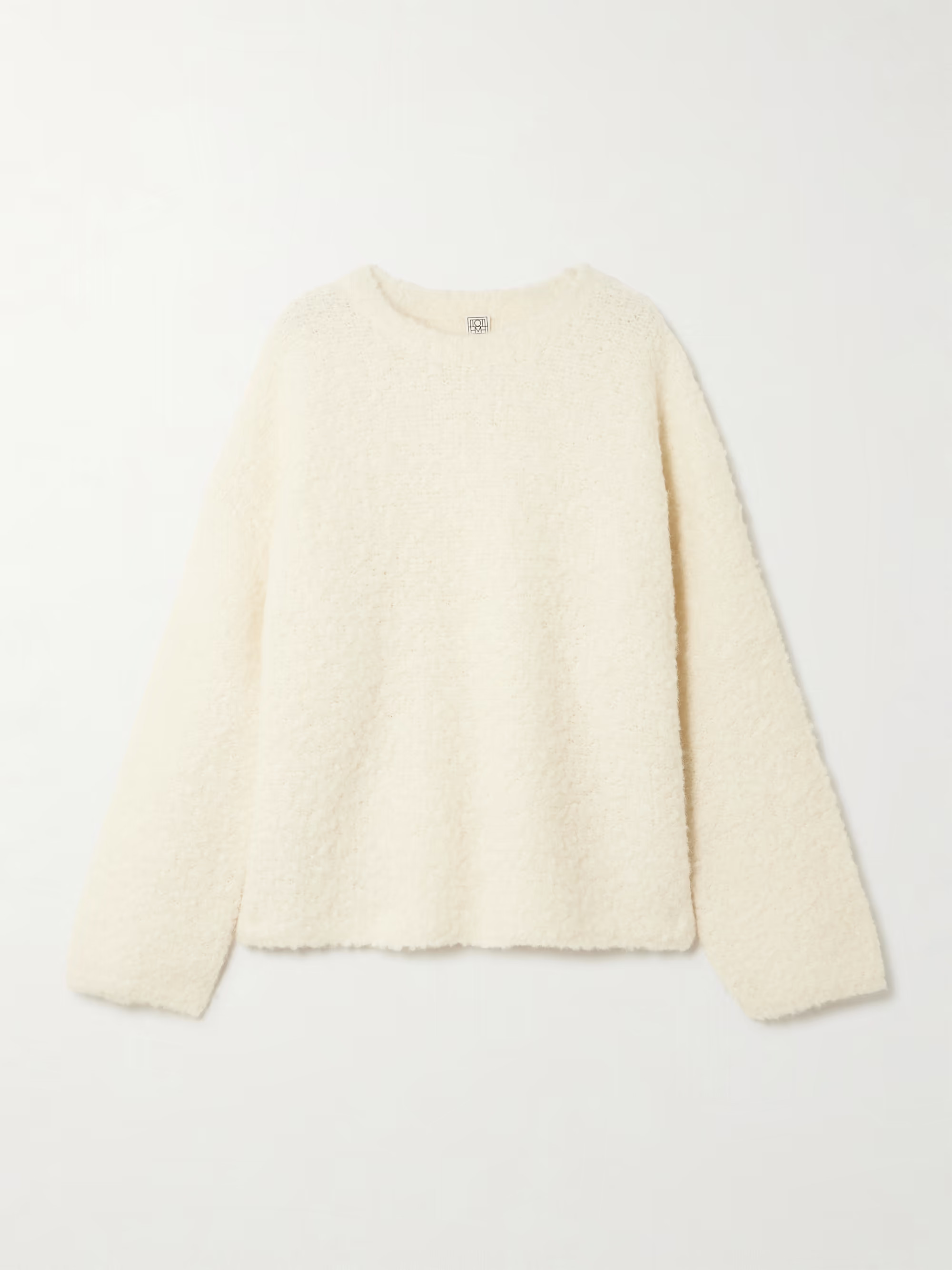 Alpaca and wool-blend bouclé sweater | NET-A-PORTER (US)