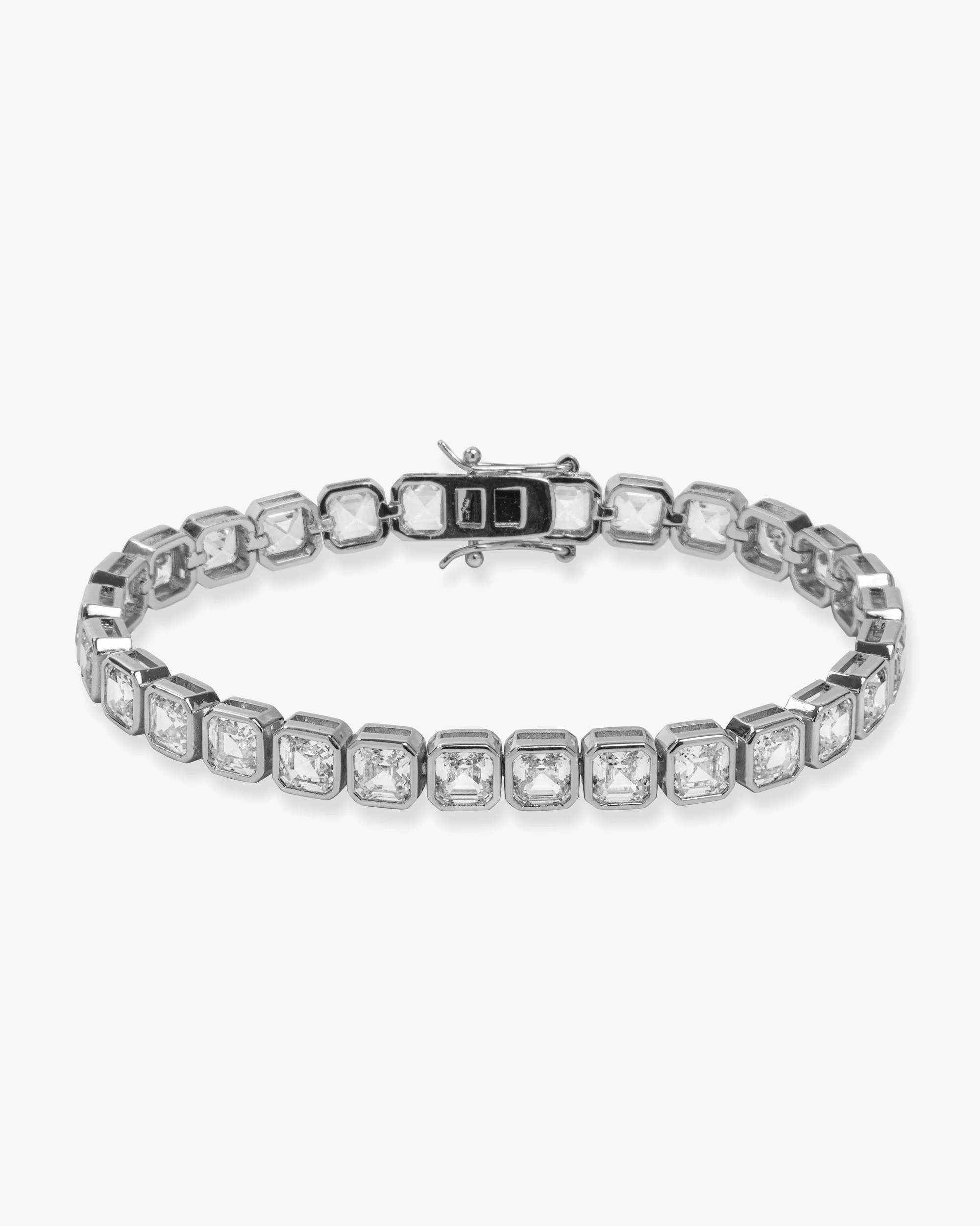 Duchess Tennis Bracelet - Silver|White Diamondettes | Melinda Maria Jewelry