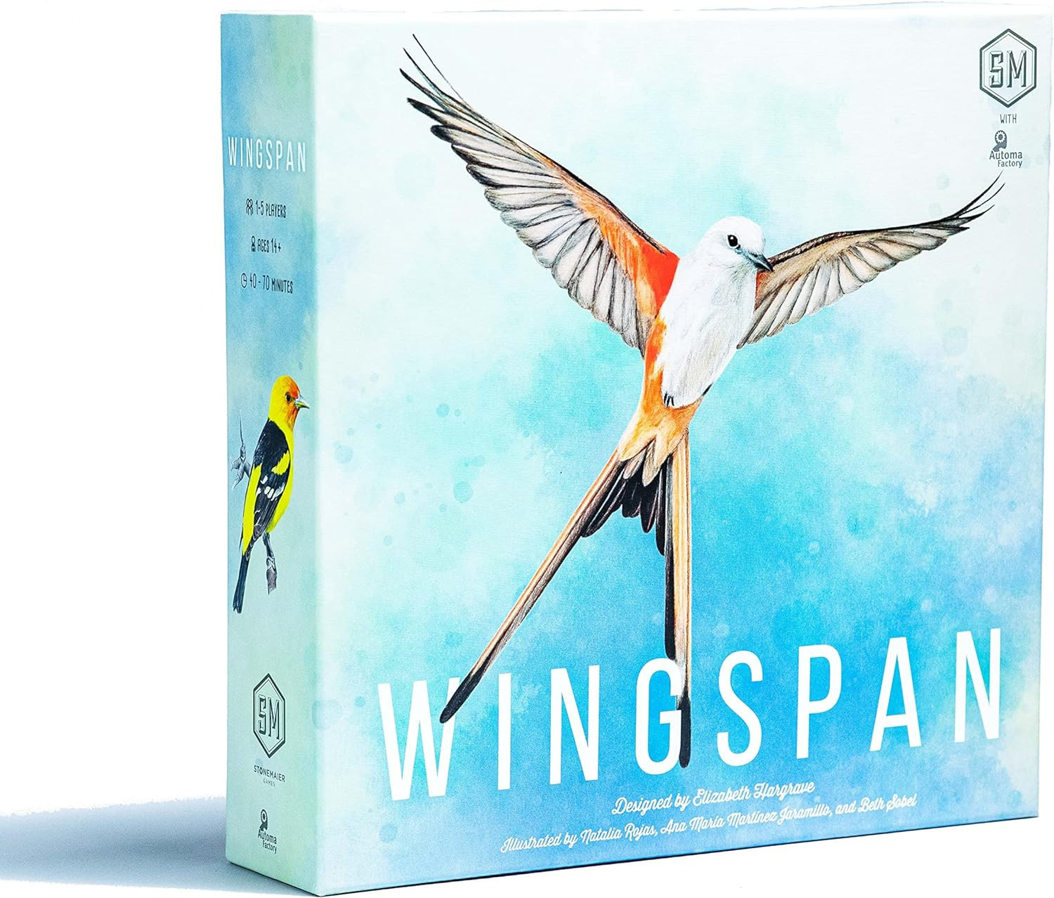 Stonemaier Games STM910 Wingspan with Swift Start Pack, Multi-colored | Amazon (US)