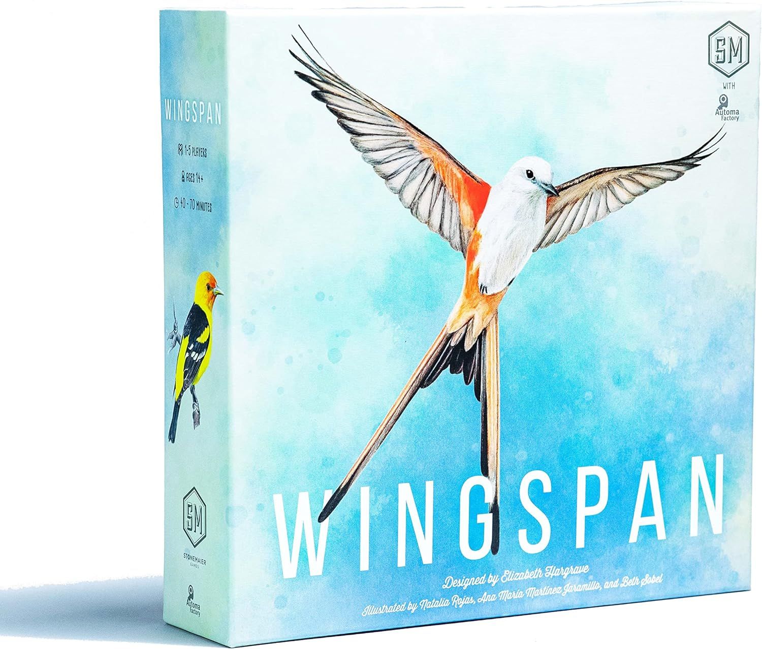 Stonemaier Games STM910 Wingspan with Swift Start Pack, Multi-colored | Amazon (US)