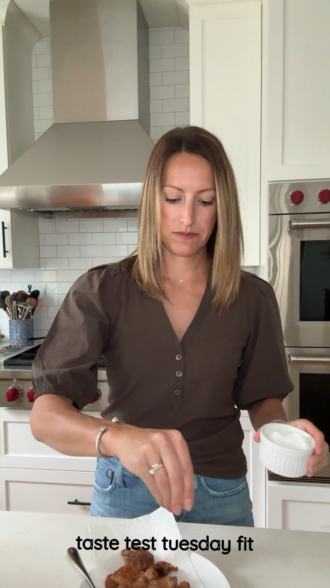 My top was more popular than the food review today, and I’m happy to share that it’s on massive sale and is under $25! Comes in a few colors and fits TTT. 

#LTKSaleAlert