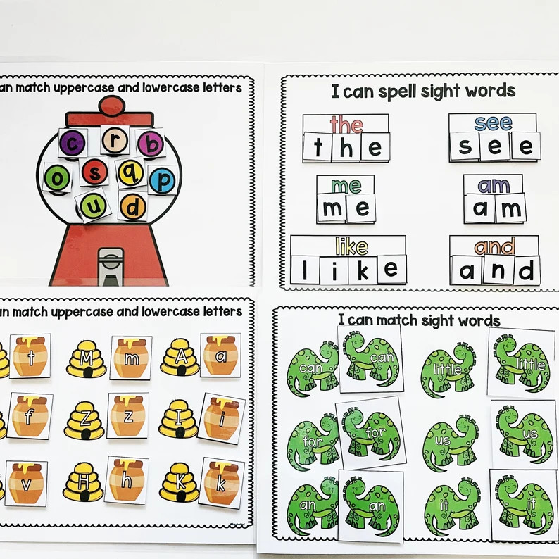 PreK/Kinder Digital Download Literacy Pack, Prek printables, alphabet printables, sight word prin... | Etsy (US)