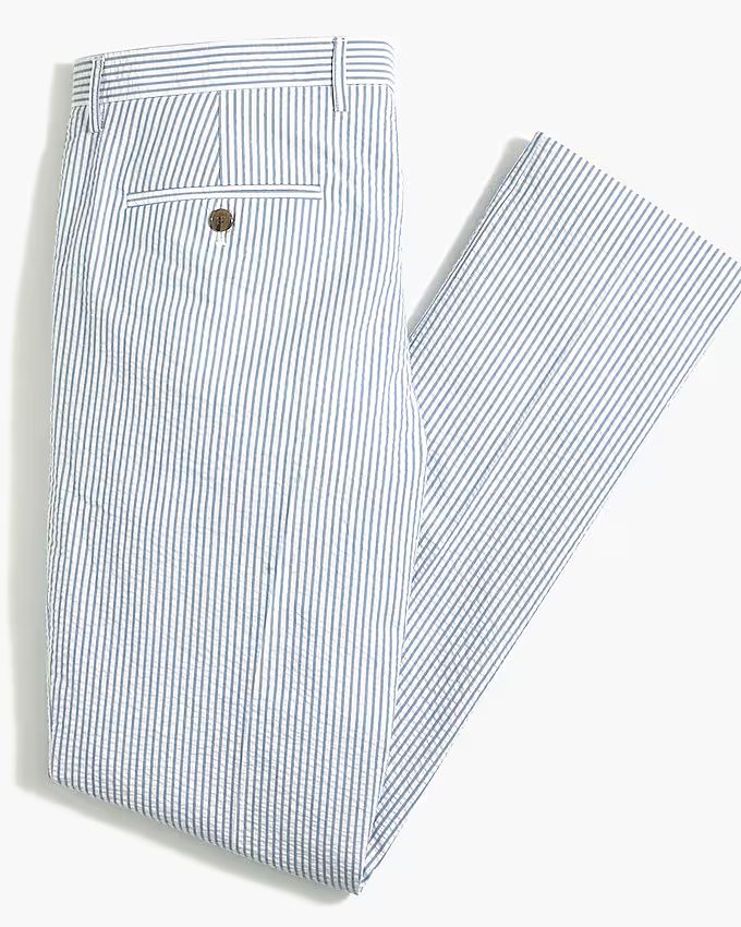 Slim unstructured Thompson pant in seersucker | J.Crew Factory