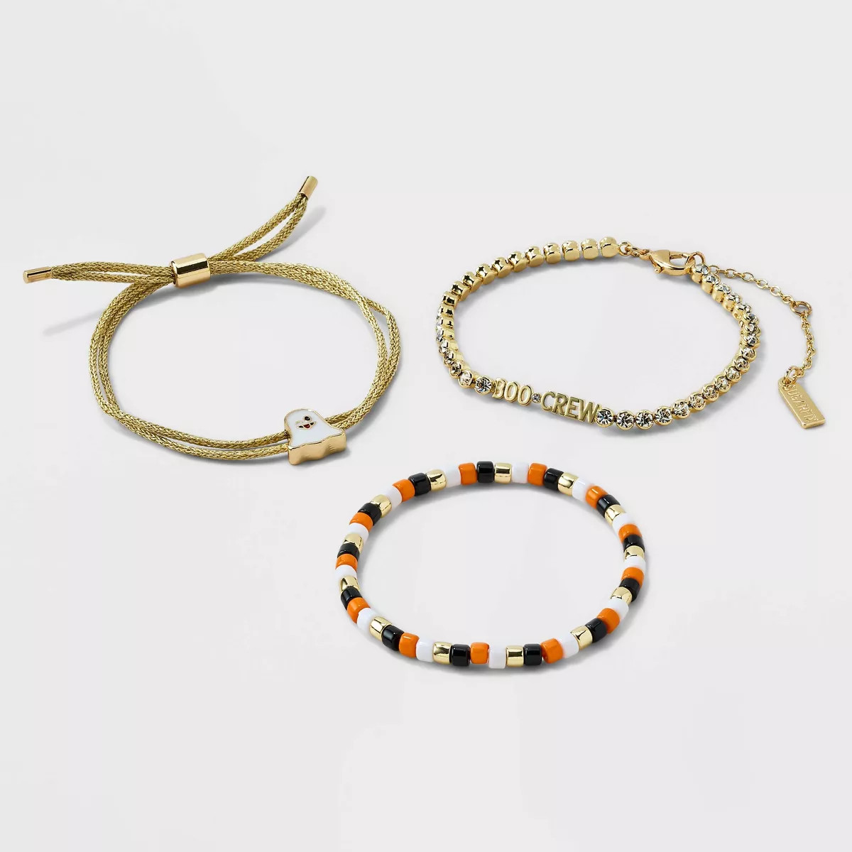 SUGARFIX by BaubleBar Boo Thangs Bracelet Set - White/Orange/Gold | Target