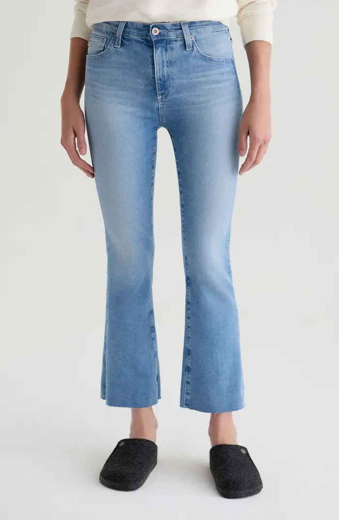 Farrah Raw Hem Crop Bootcut Jeans | Nordstrom