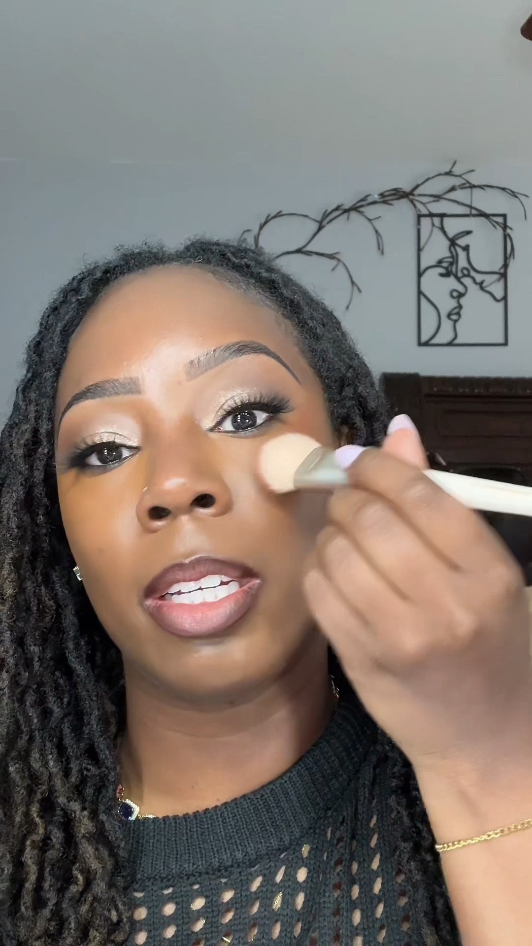 That rich mocha tone is doing exactly what it needs to do—warm, sculpt, and elevate the face in one step. The crème melts right into the skin for a natural flush, and the powder sets it with a smooth, soft-focus finish. This is one of those formulas that gives you control—buildable, blendable, and effortless.

Perfect for creating dimension without looking heavy. If you love a bronzed blush moment with depth, this is it.

#patricktabeauty #creamblush #powderblush #makeuproutine #blushcombo

#LTKBeauty #LTKselfcare