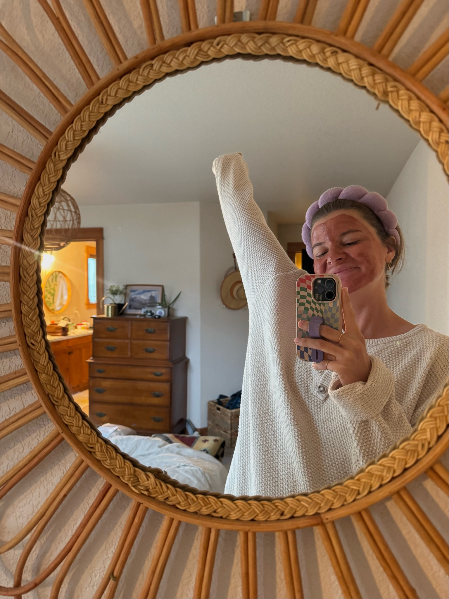 Self care morning ✨ my favorite face mask for toning and firming my skin!! 

#LTKBeauty