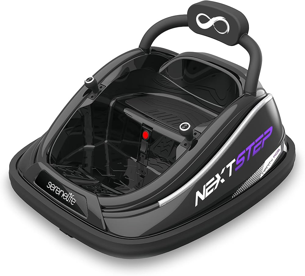 Electric Bumper Car for Kids - 12V Rechargeable Battery Powered Ride On Vehicle for Toddlers w/ 2... | Amazon (US)