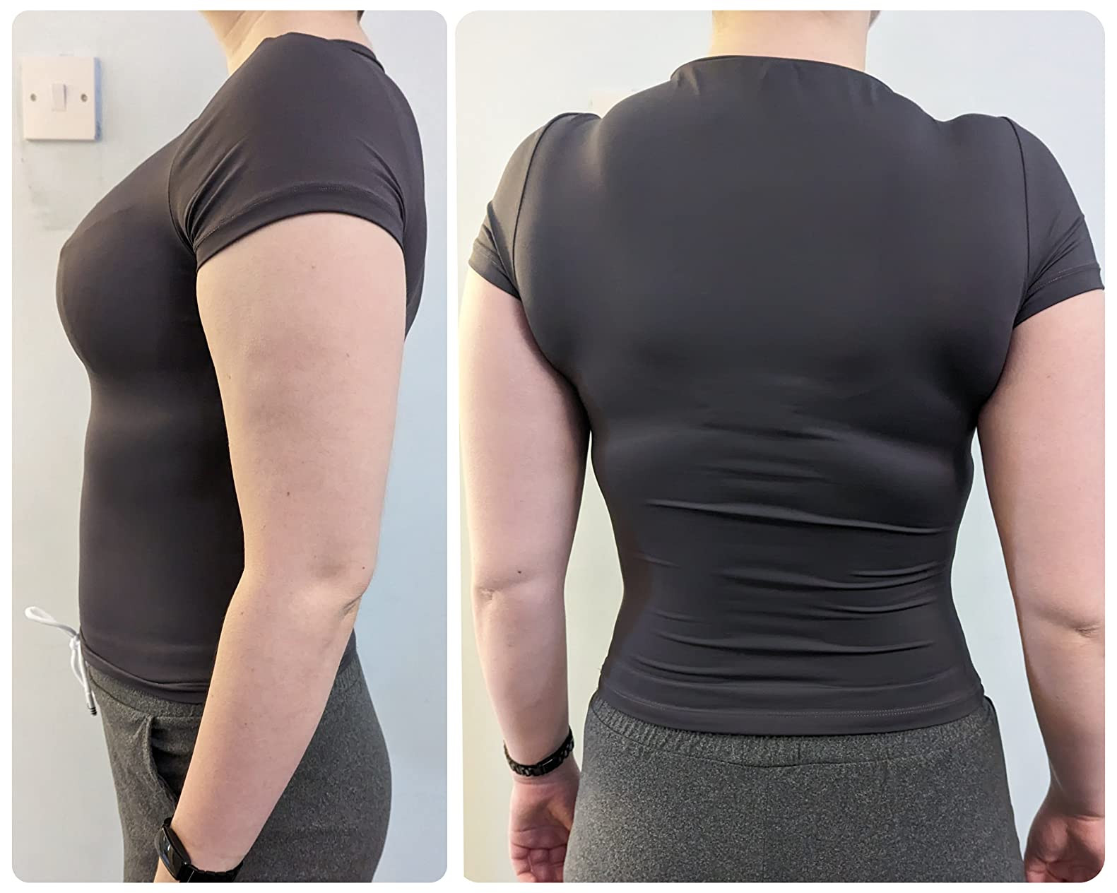 LACOZY Women's Skim Dupes Basic Crop Tops Solid Color Short Sleeve Crewneck Shirt Y2K Slim Fit T-... | Amazon (UK)