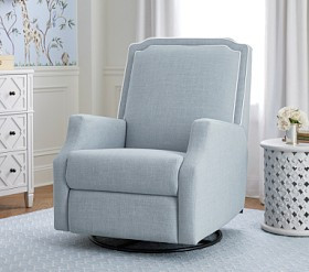 AERIN Fleur Manual & Power Swivel Recliner | Pottery Barn Kids