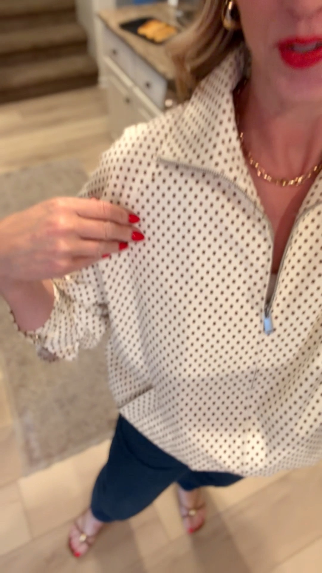 Wearing a medium in the @Target  jacket and small tall in the @Spanx jeans 

#LTKTall #LTKootd #LTKOver40