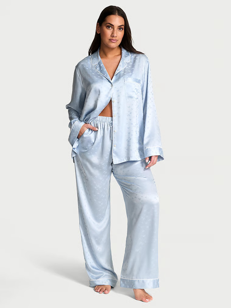Butterfly Satin Long Pajama Set | Victoria's Secret (US / CA )