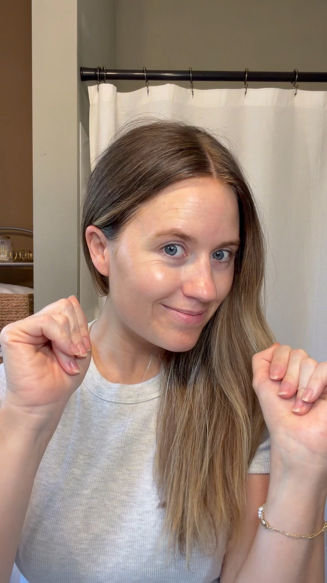 5 minute AM skincare routine that actually works (as a 30-something mom of 2 under 2 and 3 months postpartum) 🫧 

I’ve been getting a lot of compliments on my skin lately, and this is the routine I swear by!!! So when I have time in the mornings, you bet I’m using each of these products. 

Everything listed below ⬇️ 

*just rinsed my face with water this morning, otherwise I’m using @cerave cream-to-foam cleanser*
@pcaskin hydrating toner 
@rhode glazing milk 
@obagimedical 15% vitamin c serum 
@skinceuticals P-TIOX
@sundayriley auto correct eye cream 
@alpynbeauty barrier repair cream 
@eltamdskincare tinted SPF
@alliesofskin molecular saviour probiotics treatment mist 

skincare, easy skincare routine, postpartum skincare, mom skincare, glowing skin tips, glass skin tips, skincare favorites  

#LTKselfcare #LTKBeauty #LTKgrwm