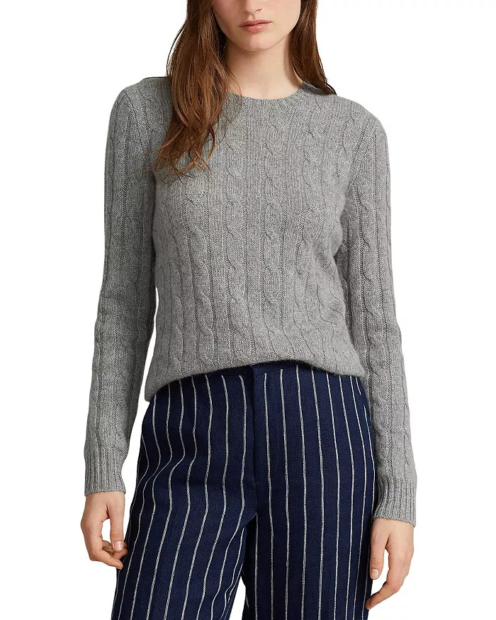 Cable Knit Cashmere Sweater | Bloomingdale's (US)