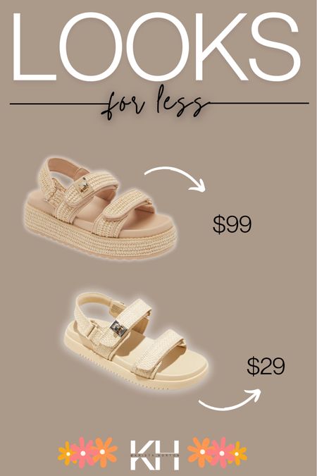 I just got these sandals from Steve Madden and they are SO cute!!! 

Looks for less, lookalikes, Steve Madden sandals, target sandals, spring sandals, sling back, spring fashion, 2024 spring looks

#LTKstyletip #LTKshoecrush #LTKitbag