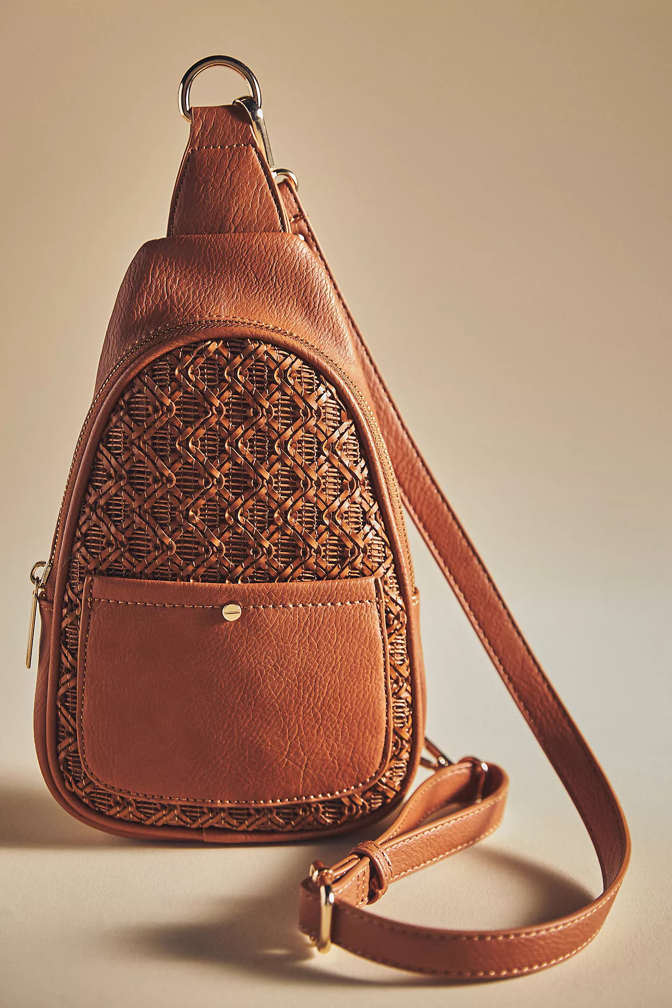 Mali + Lili Gwen Woven Sling Bag | Anthropologie (US)