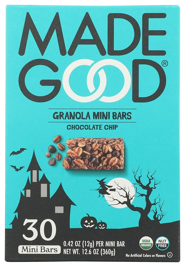 MADEGOOD Organic Chocolate Chip Granola Mini Bars, 12.6 OZ | Amazon (US)
