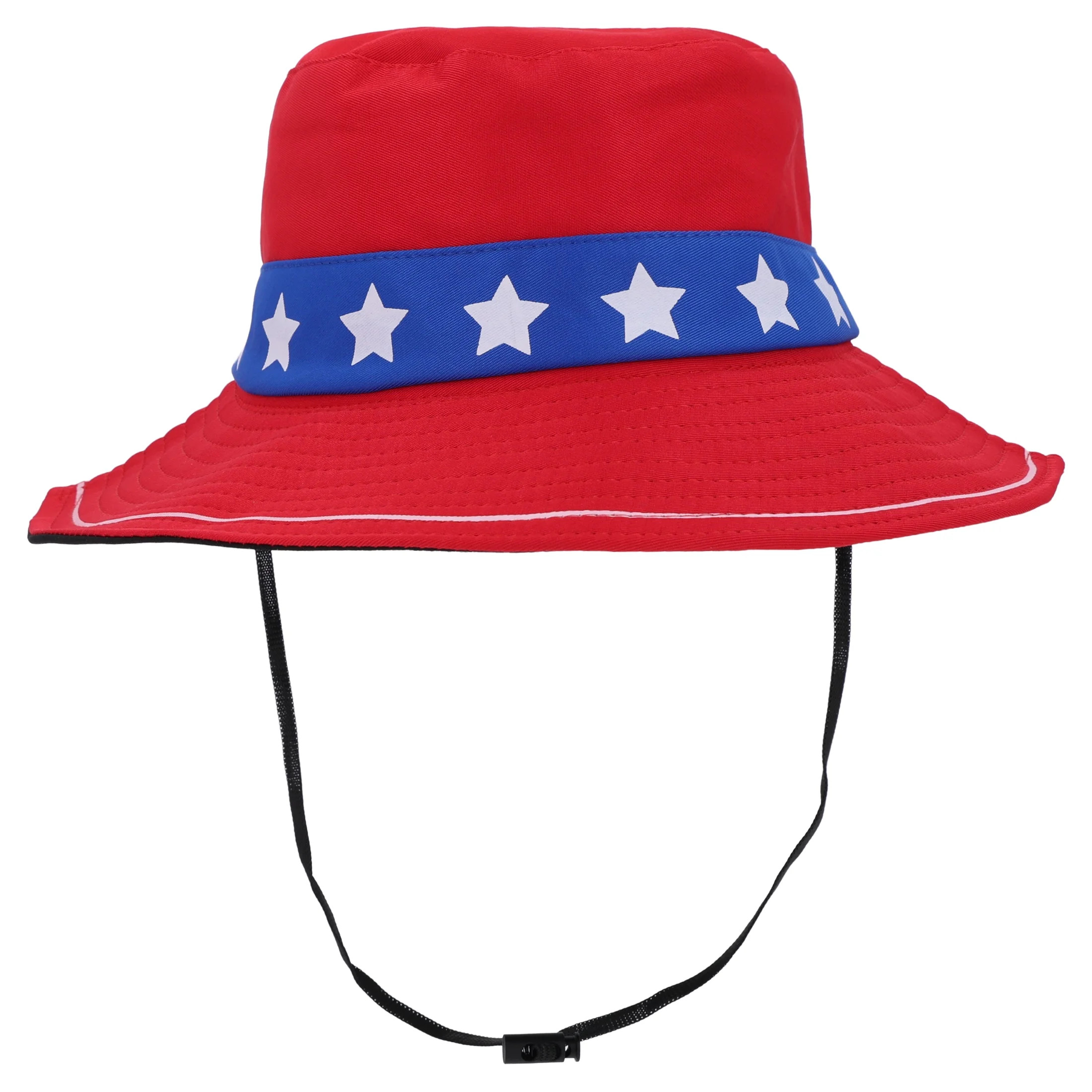 Star Fisherman's Hat, Red/White/Blue, One Size, Patriotic by Way To Celebrate | Walmart (US)