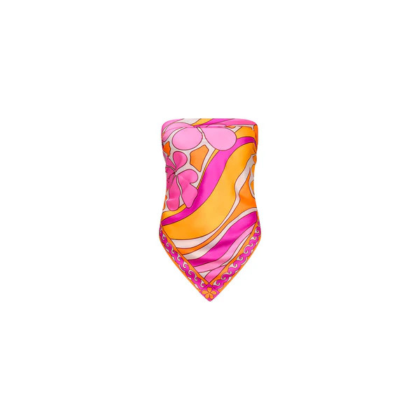 Summer Bandana Scarf Top - Sunrise Swirl | Kulani Kinis ANZ