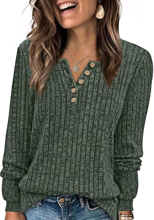 XIEERDUO Sweater for Women Winter Clothing Long Sleeve Shirts Fall Fashion Must Haves Comfiest Ai... | Amazon (US)