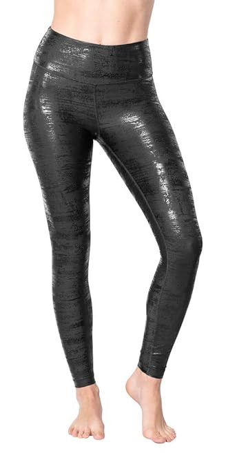 90 Degree By Reflex - Performance Activewear - Printed Yoga Leggings | Amazon (US)