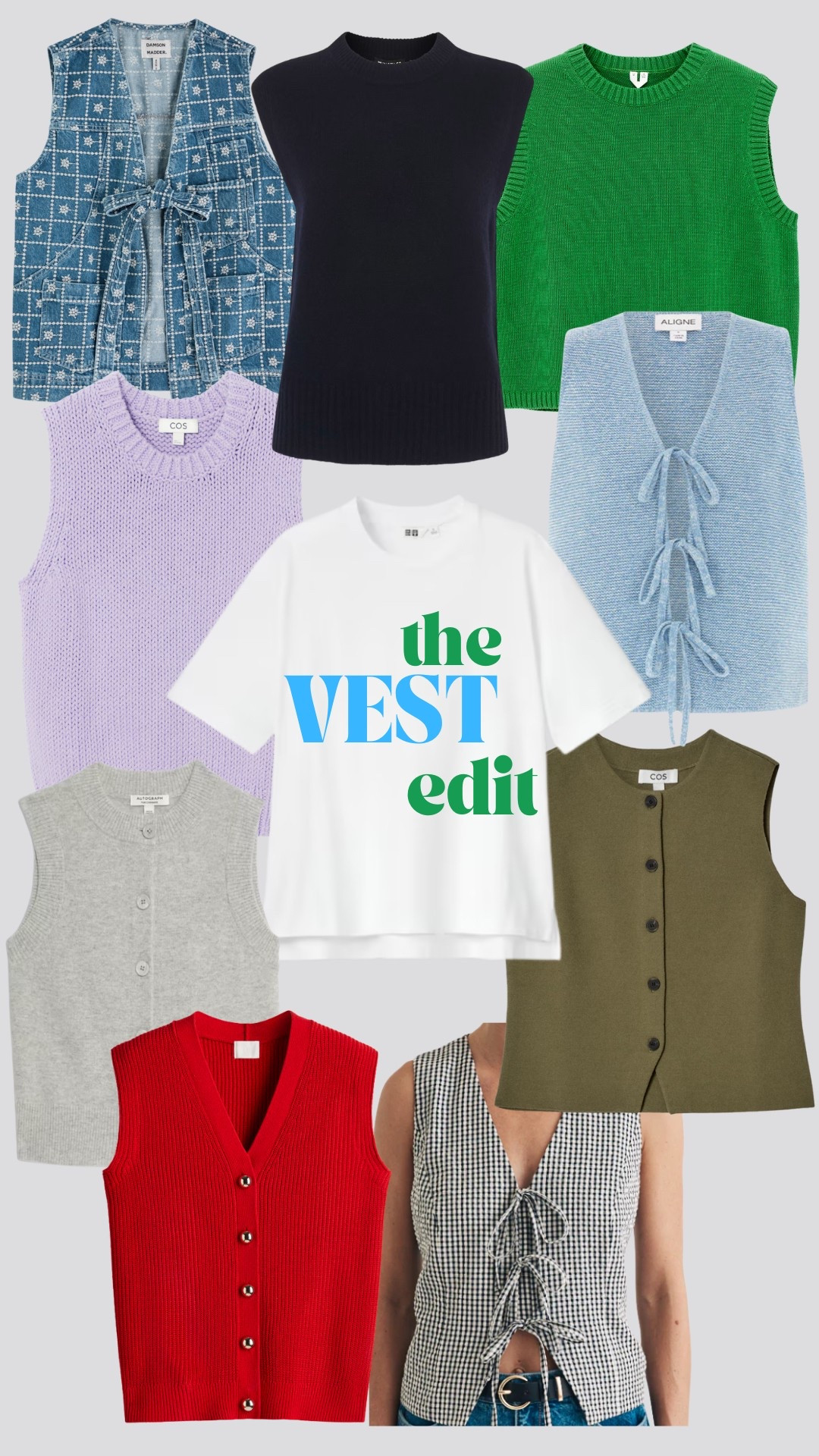 Making a plain t-shirt outfit more interesting

Vest, gilet, damson madder, waistcoat, layering, spring wardrobe, tie front top, sleeveless vest

#LTKspring #LTKstyletip #LTKeurope