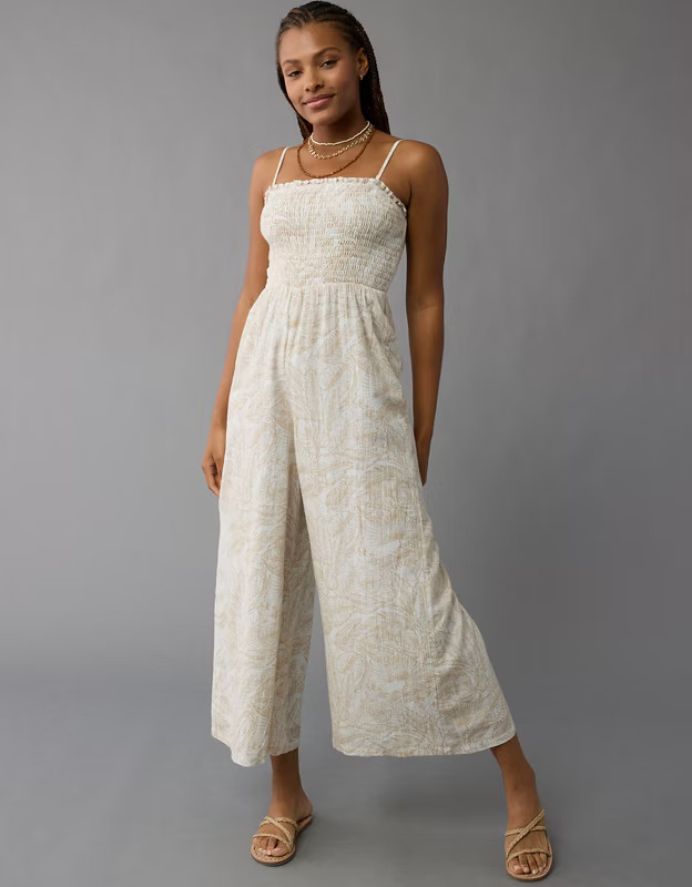AE Smocked Jumpsuit | American Eagle Outfitters (US & CA)