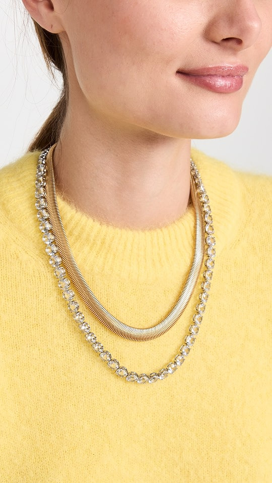 Clare V. Stone Tennis Necklace | SHOPBOP | Shopbop