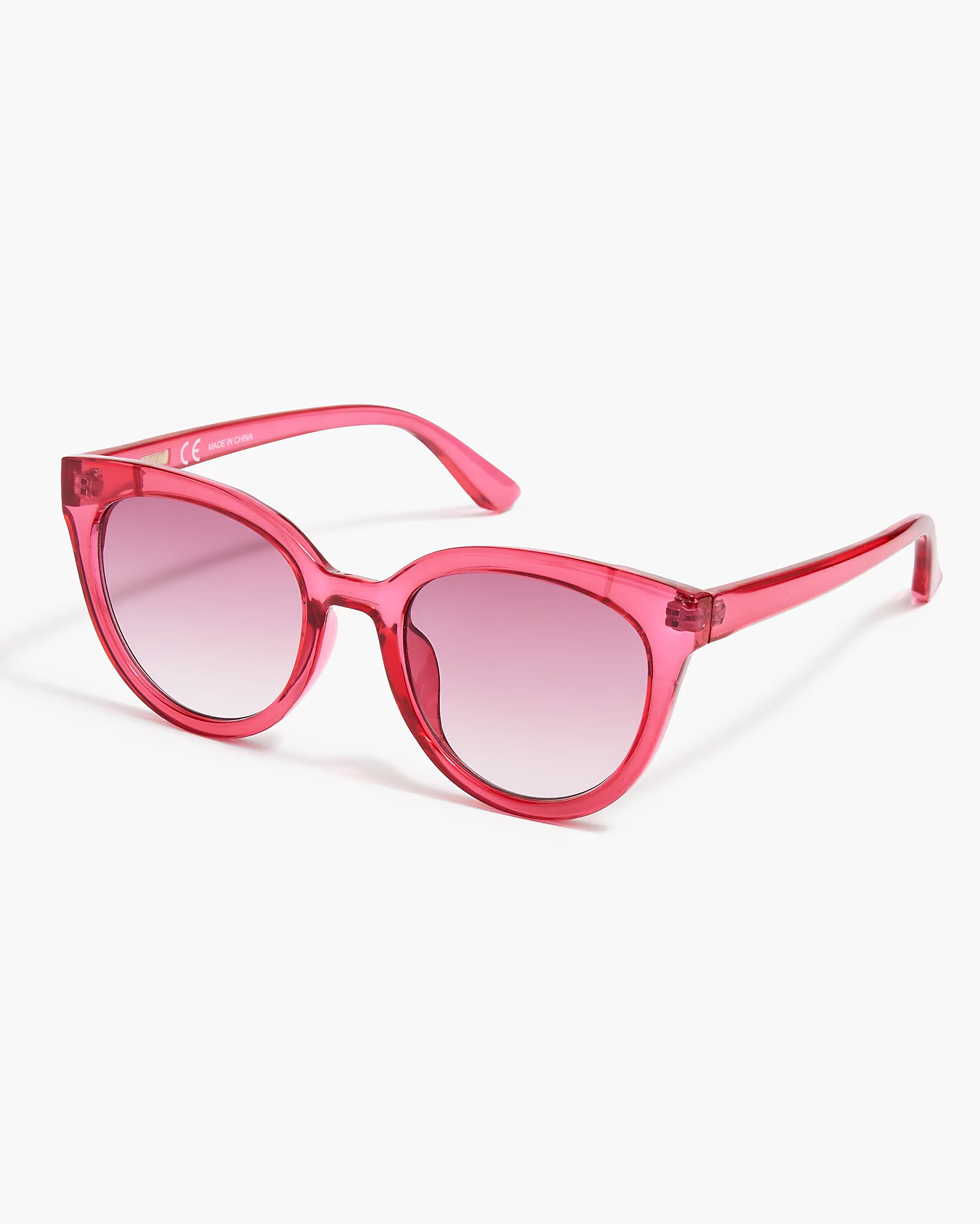 Round cat-eye sunglasses | J.Crew Factory