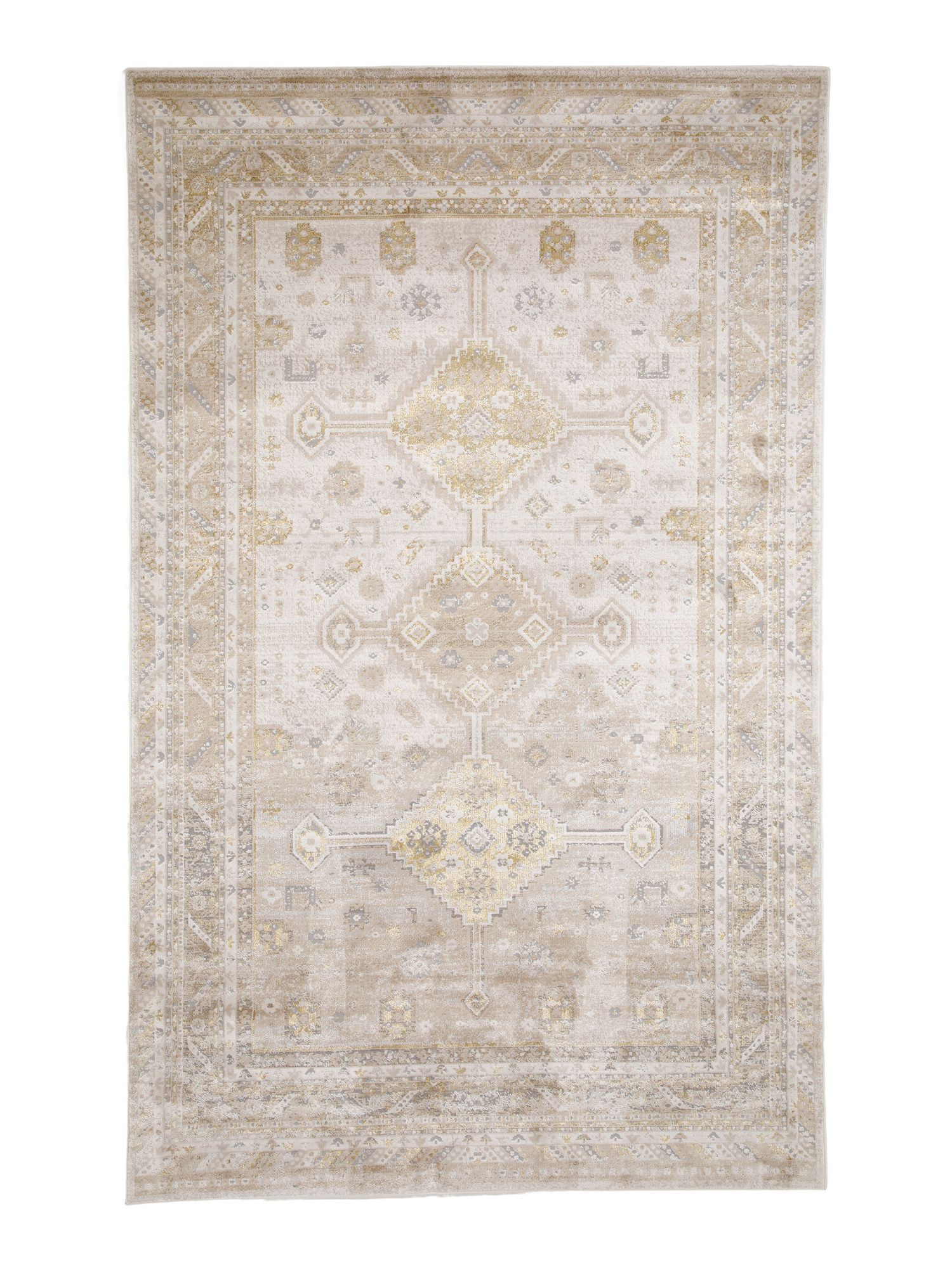 Made In Turkey 5x8 Medallion Pattern Area Rug | TJ Maxx