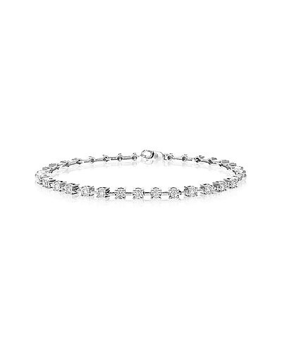 Silver 0.50 ct. tw. Lab-Grown Diamond Tennis Bracelet | Gilt & Gilt City