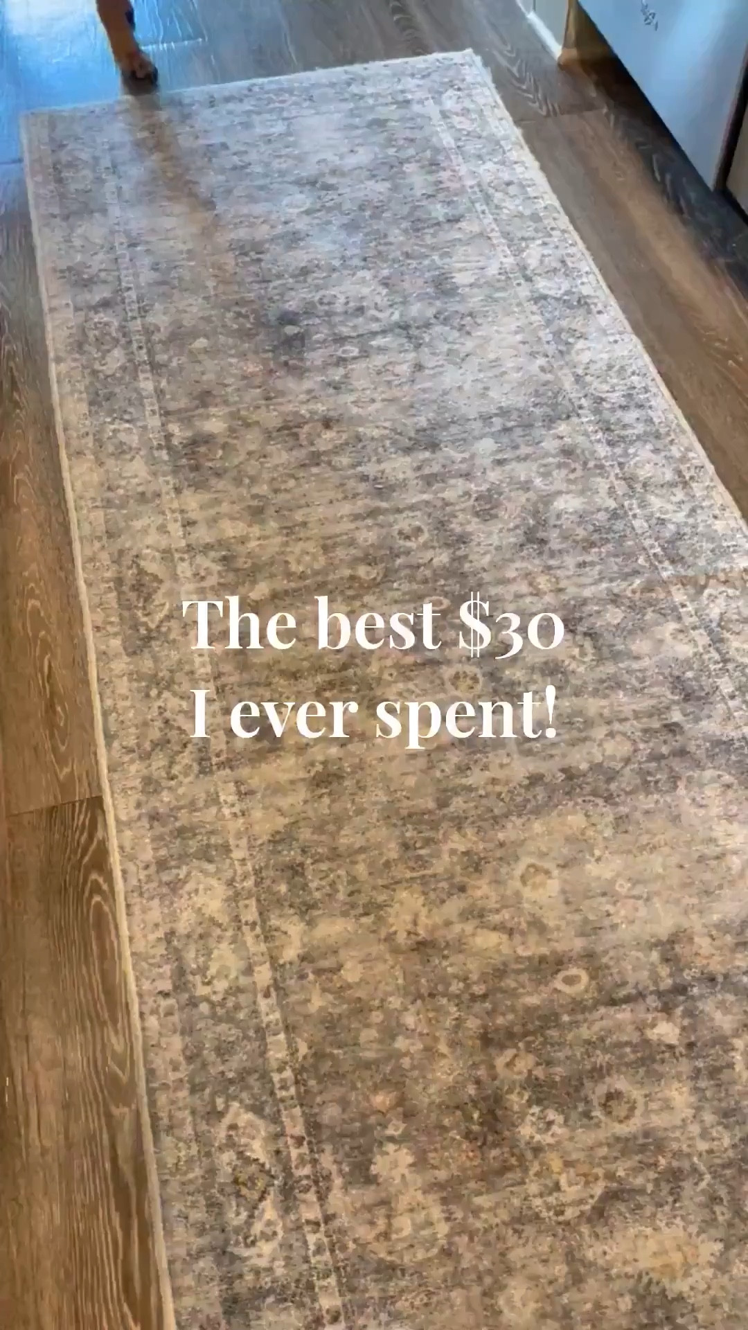 Have had this for a year and is still in really good shape. Doesn’t slide around either. 

Kitchen runner rug, runner rug for kitchen, kitchen runner rug non slip, washable kitchen rug, kitchen mat runner, long kitchen rug, hallway runner rug, entryway runner rug, laundry room runner rug, Amazon runner rug, Amazon kitchen rug, Amazon home decor, Amazon rug find, gray runner rug, gray kitchen rug, neutral runner rug, vintage style runner rug, antique style runner rug, distressed runner rug, patterned runner rug, Persian style runner rug, traditional runner rug, soft runner rug, low pile runner rug, thin runner rug, easy clean rug, washable rug Amazon, non slip backing rug, affordable runner rug, cheap runner rug, runner rug under $50, budget home decor, designer rug dupe, high end rug dupe, luxury look for less home, cozy kitchen decor, modern farmhouse kitchen, neutral home aesthetic, gray home decor, kitchen decor ideas, apartment kitchen decor, small space decor, home styling essentials, everyday home finds

#LTKdayinmylife #LTKfoodie #LTKHome