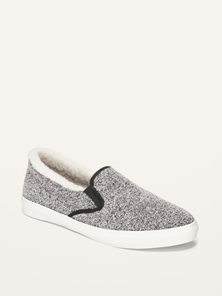Textured Bouclé Slip-On Sneakers For Women | Old Navy (US)