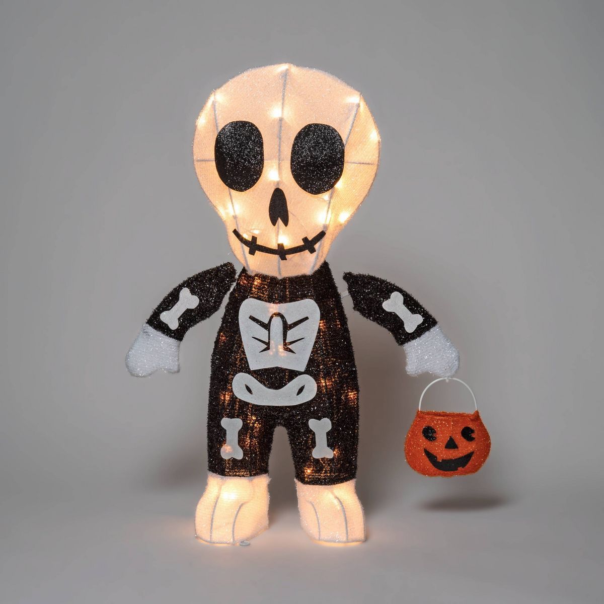 Light Up Skeleton Trick-or-Treater Halloween Novelty Sculpture Light - Hyde & EEK! Boutique™ | Target