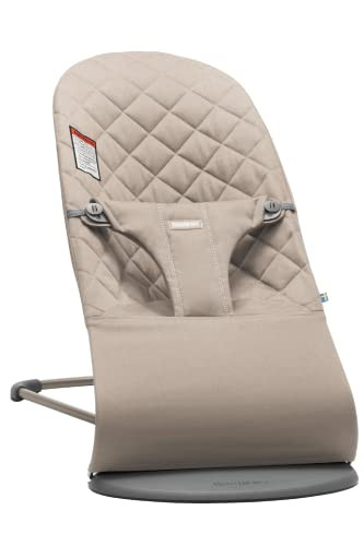 BabyBjörn Bouncer Bliss, Sand Gray, Cotton (006017US) | Amazon (US)